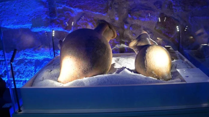 Tap and Superintendence: подводные сокровища, обнаруженные во время раскопок газопровода, выставлены в Таранто — FIRSTonline