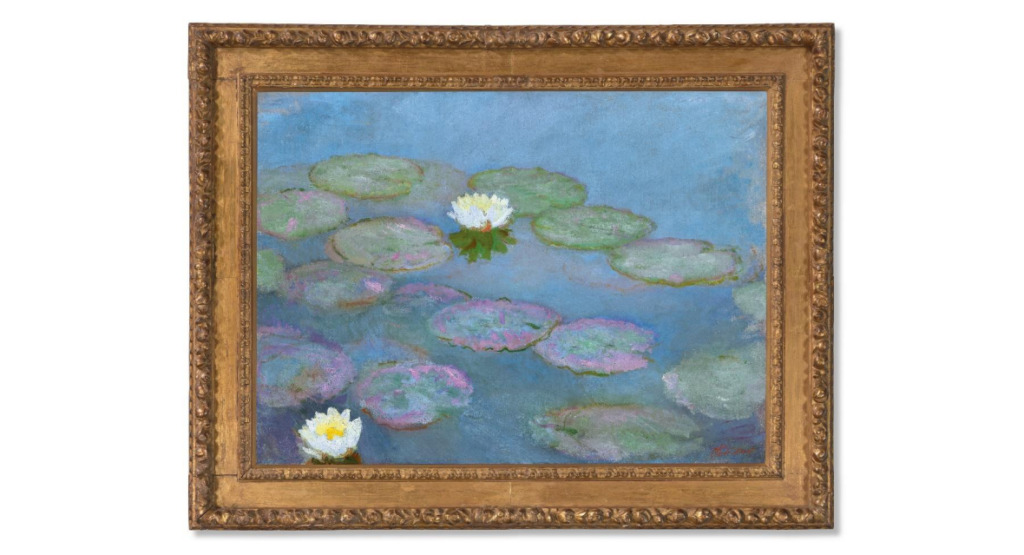 Водяные лилии Моне