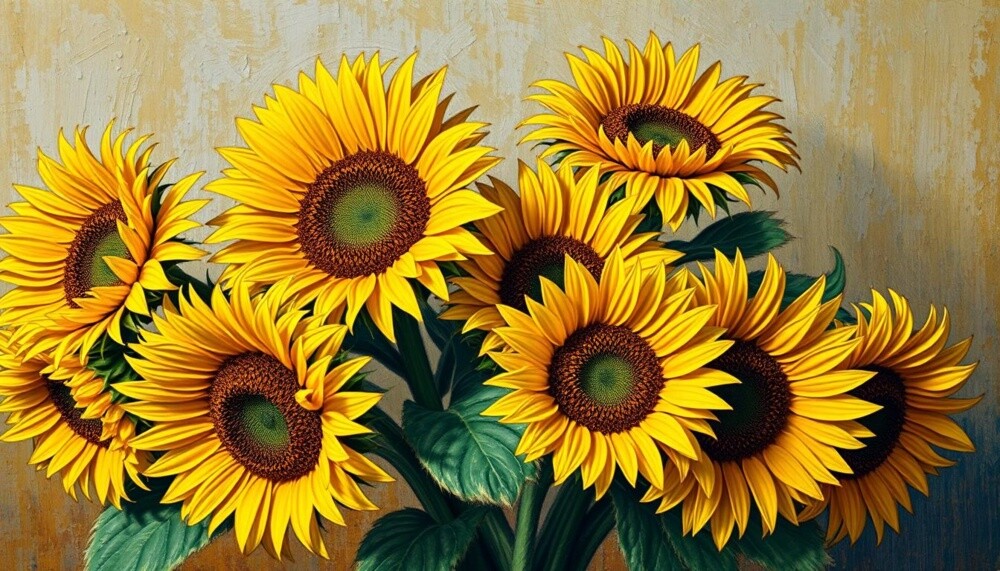 подсолнухи ван гога