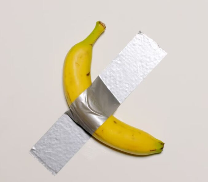 Банан Cattelan продадут на аукционе более чем за 1 миллион долларов