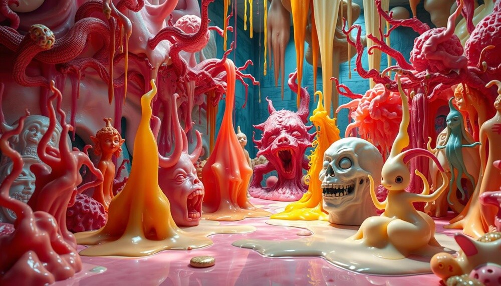 Скульптуры Урса Фишера