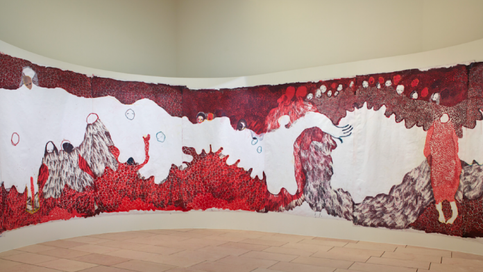 Фонд Louis Vuitton представляет 17 метров картин зимбабвийской художницы Порции Звавахеры уже на 59-й Венецианской биеннале — FIRSTonline