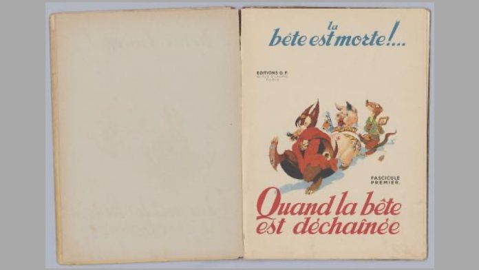 Комиксы и культура: «La Bête est morte!» поступает в фонды Французской национальной библиотеки — FIRSTonline