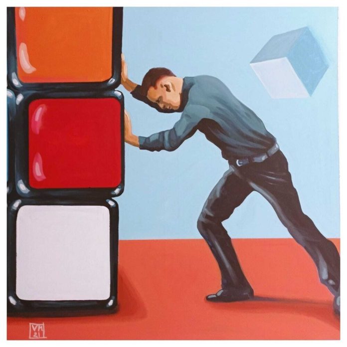 Внутри куба: сюрреалистические видения Винченцо Марино