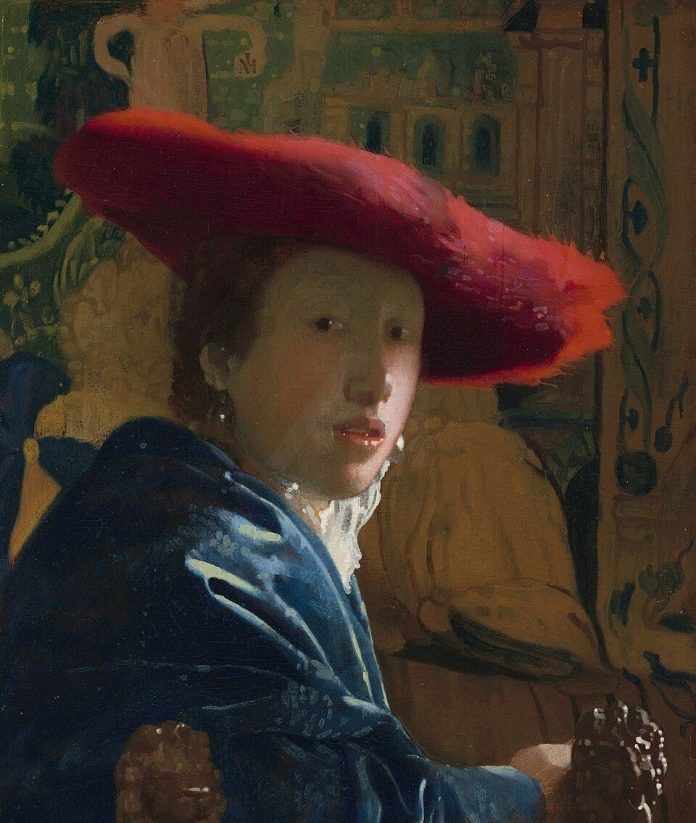 Таинственное лицо, скрытое под «девушкой в красной шляпе»