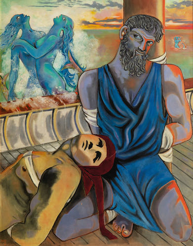 Jean Cocteau, Ulysse et Les Sirènes, 1951 | Статья на ArtWizard