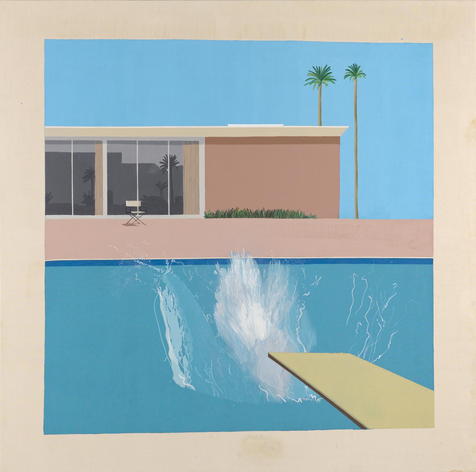 David Hockney, A Bigger Splash, 1967 | Статья на ArtWizard