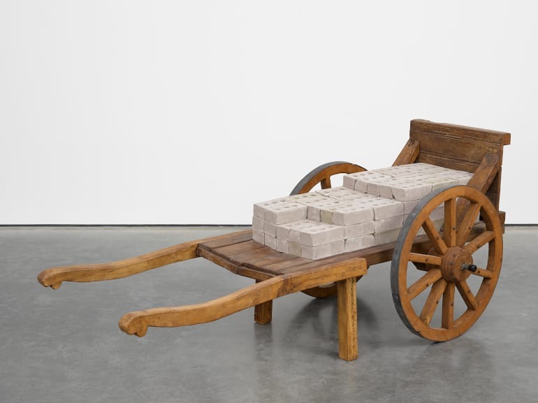 Theaster Gates, Rickshaw for Black Bricks, 2013