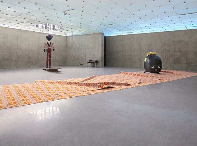 Installation view, Theaster Gates: Black Archive, KUB Kunsthaus Bregenz, Austria, April 23-June 26, 2016