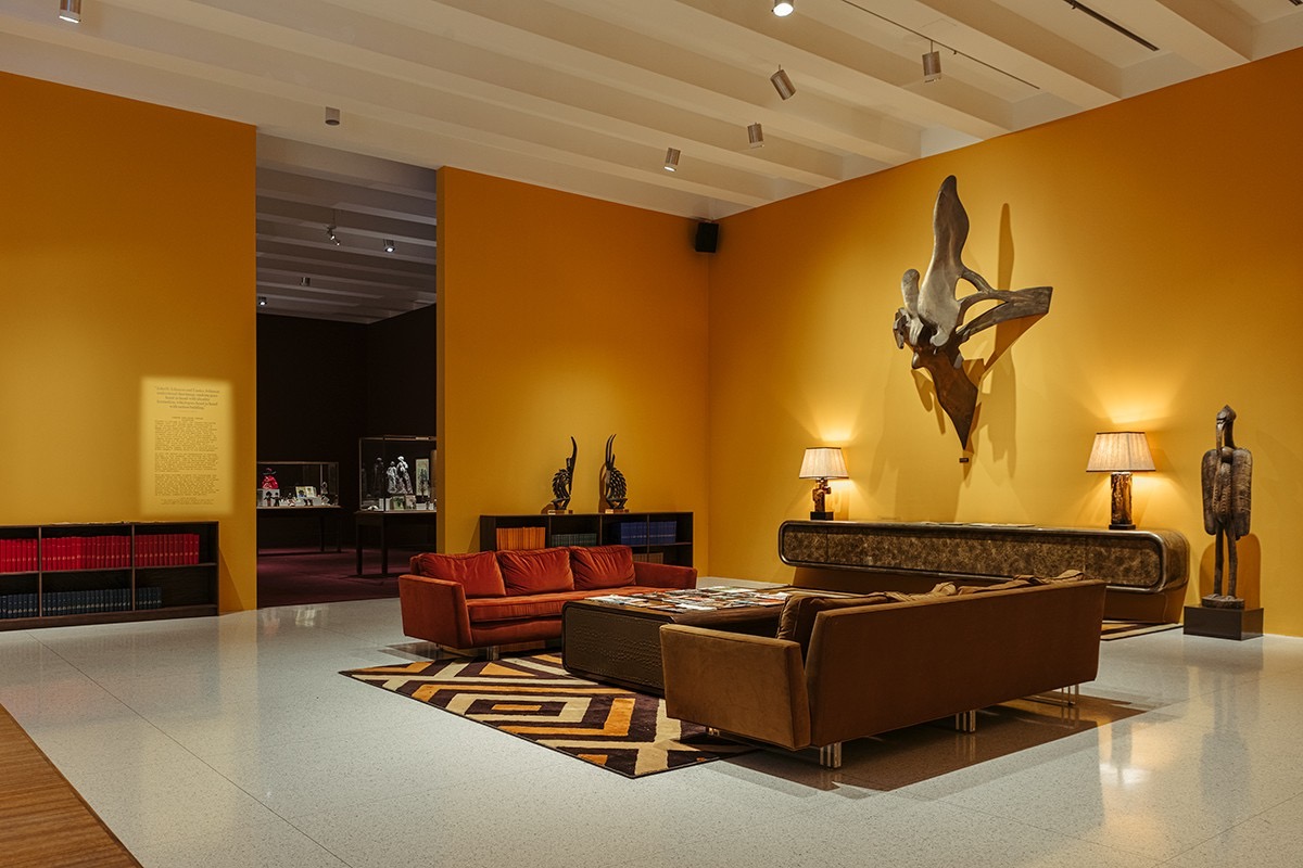 Installation view, Theaster Gates: Assembly Hall, Walker Art Center, Minneapolis, September 5, 2019-January 12, 2020