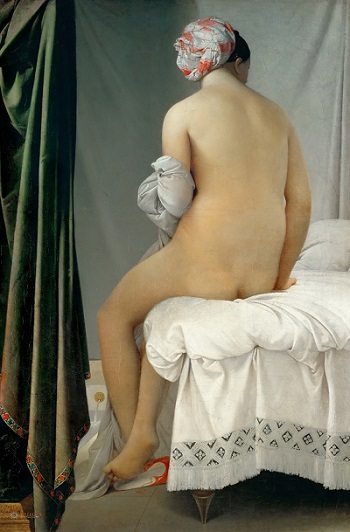 Энгр Купальщица