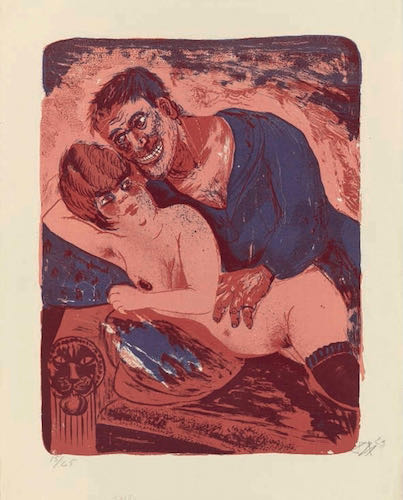 Otto Dix, Sailor and Girl, 1923 | Article on ArtWizard