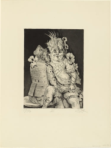 Otto Dix, Visit to Madame Germaine in Méricourt, 1924 | Article on ArtWizard