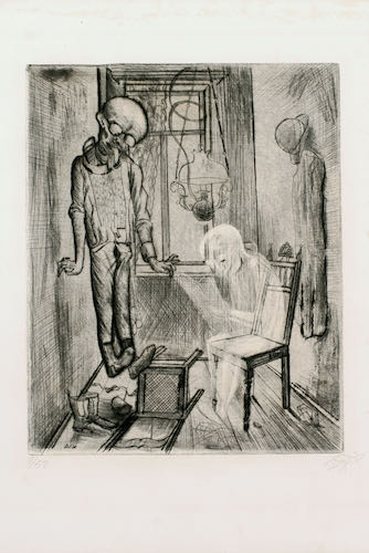 Otto Dix, Suicide (The Hanged Man), 1922 | Article on ArtWizard