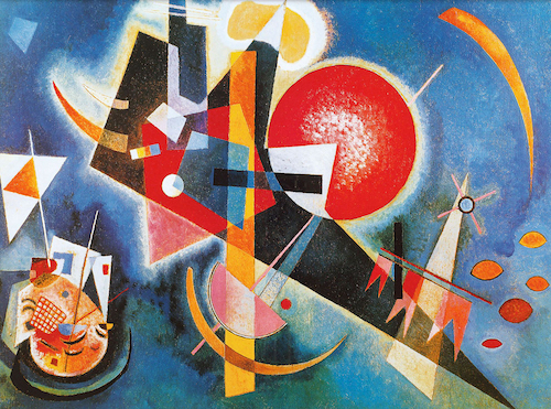 Wassily Kandinsky, In Blue, 1925 | Article on ArtWizard
