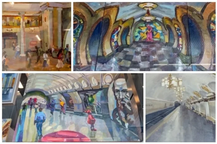 Краски подземного мира. Столичное метро стало героем живописных работ