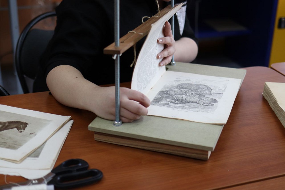 «Пожалуйста, ни в коем случае не подклеивайте книги скотчем!»